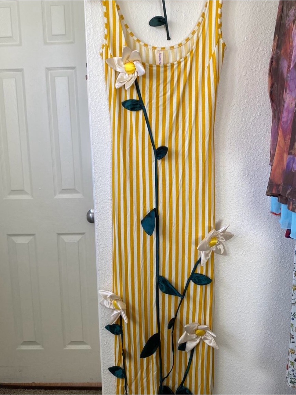 Samantha Pleet Yellow and White Daisy Garden Dress SUPER RARE - Picture 2 of 6